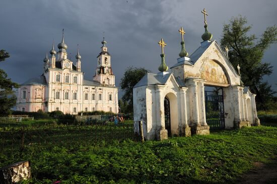 Village priest, presbyter of St. Flor and St. Lavr Church in Florovskoye, Yaroslavl Region