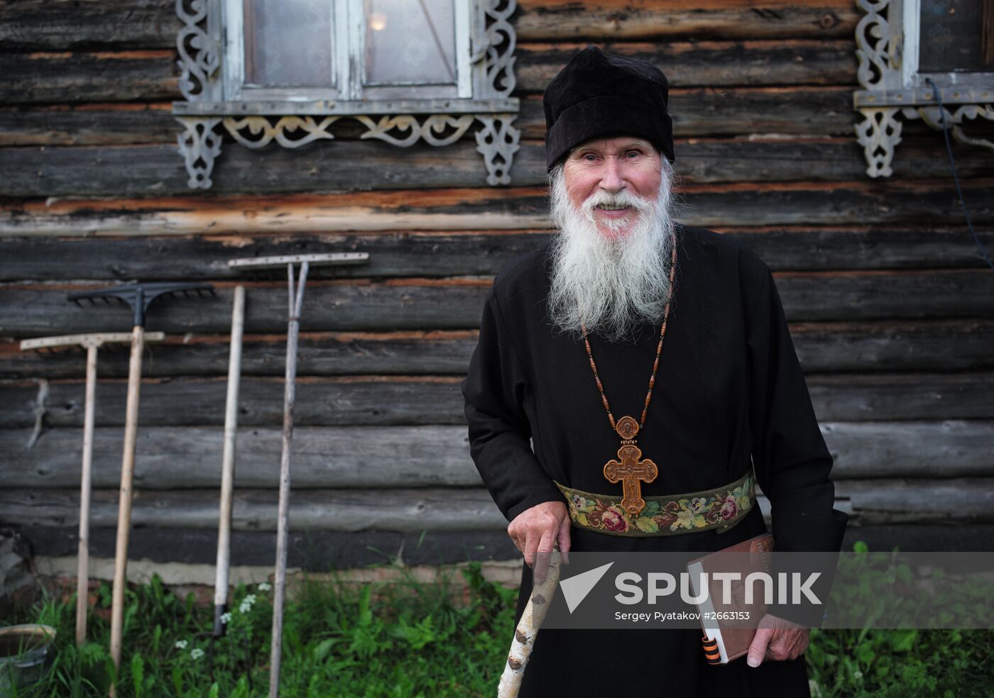 Village priest, presbyter of St. Flor and St. Lavr Church in Florovskoye, Yaroslavl Region