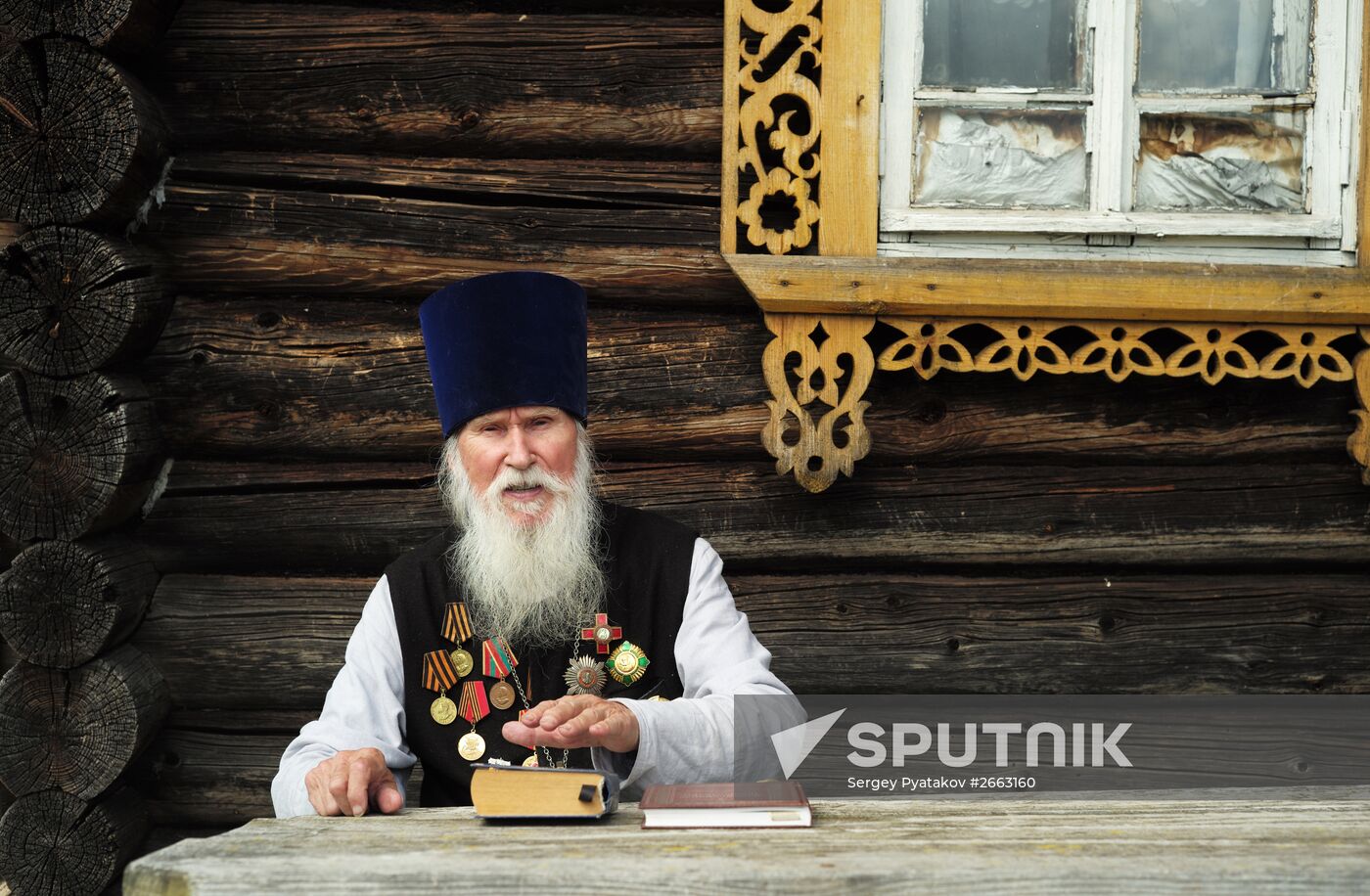 Village priest, presbyter of St. Flor and St. Lavr Church in Florovskoye, Yaroslavl Region