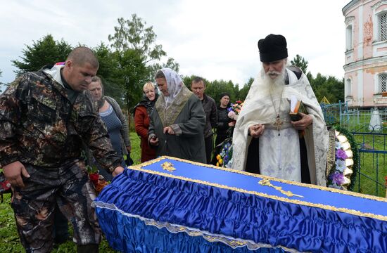 Village priest, presbyter of St. Flor and St. Lavr Church in Florovskoye, Yaroslavl Region