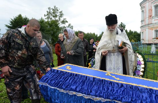 Village priest, presbyter of St. Flor and St. Lavr Church in Florovskoye, Yaroslavl Region
