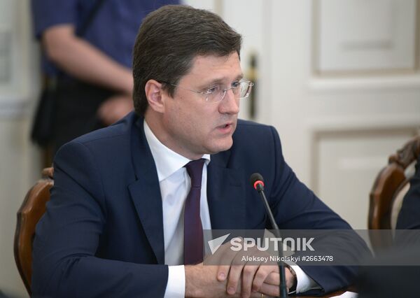 President Putin meets with Russian Government