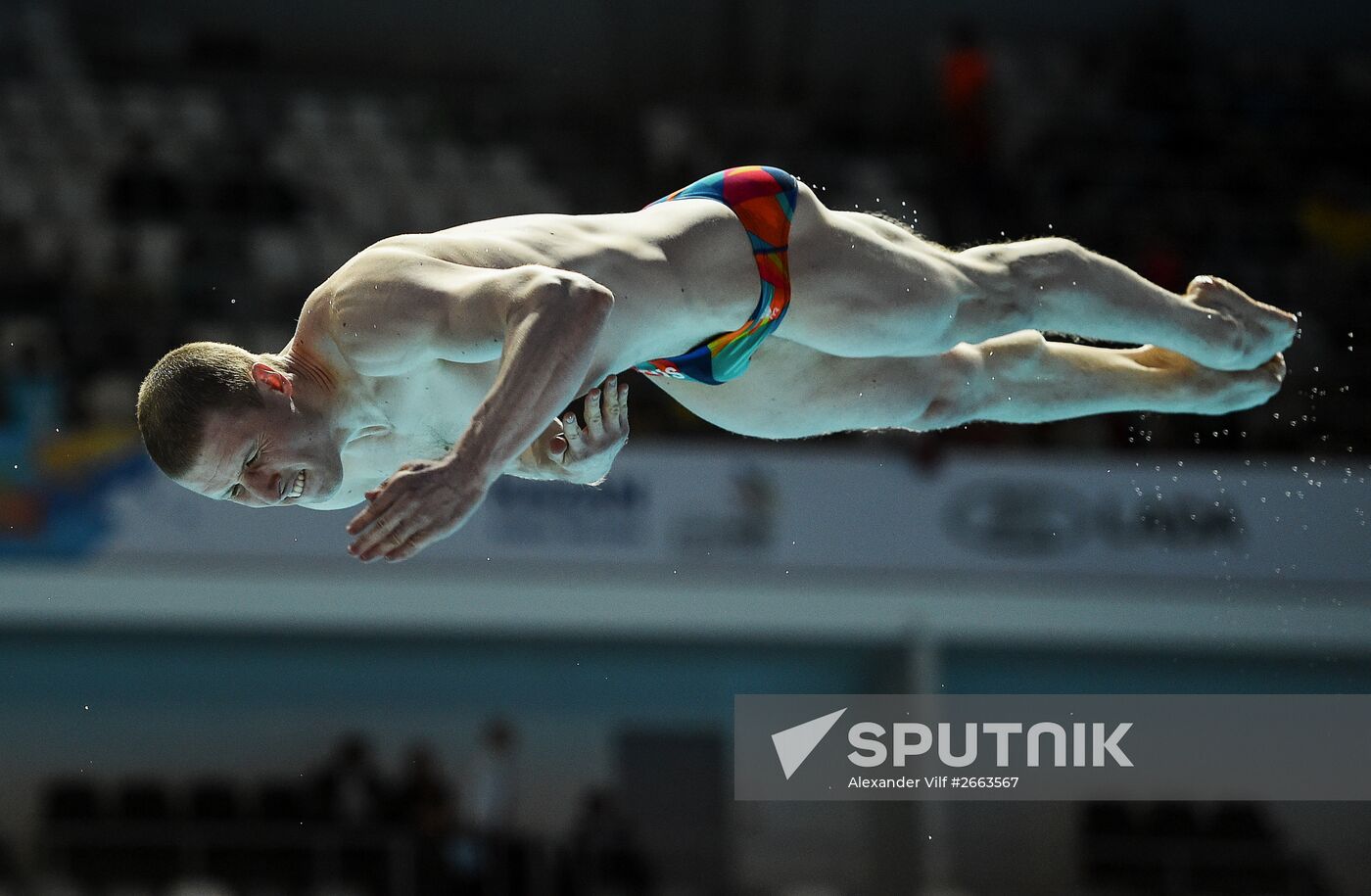 2015 FINA World Championships. Diving. Men's 1 m springboard