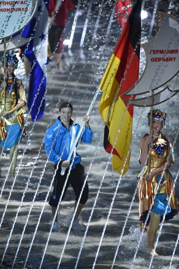 Opening ceremony of the 16th FINA World Championships