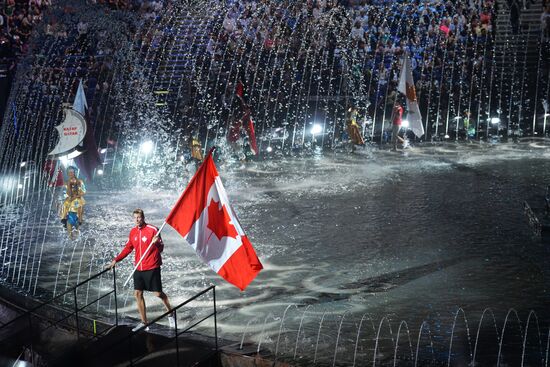 Opening ceremony of the 16th FINA World Championships