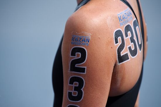 2015 FINA World Championships. Open water swimming. 5 km women