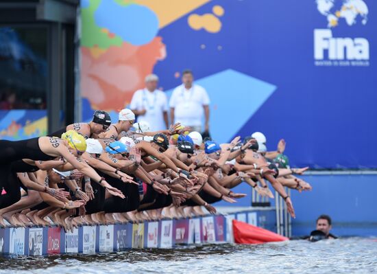 2015 FINA World Championships. Open water swimming. 5 km women