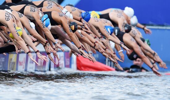 2015 FINA World Championships. Open water swimming. 5 km women