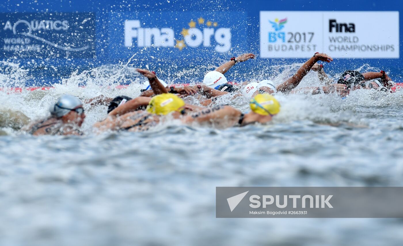 2015 FINA World Championships. Open water swimming. 5 km women