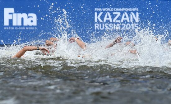 2015 FINA World Championships. Open water swimming. 5 km women