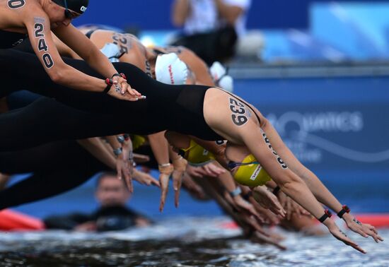 2015 FINA World Championships. Open water swimming. 5 km women