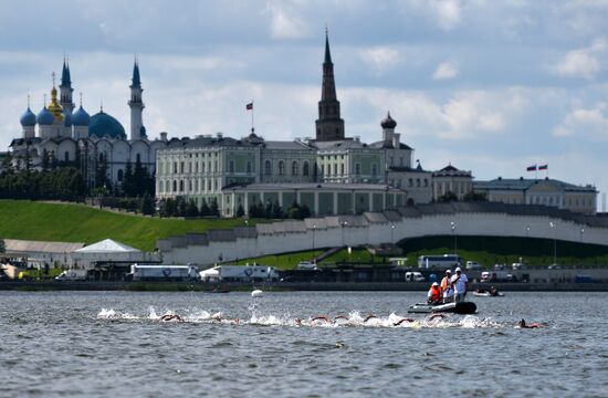 2015 FINA World Championships. Open water swimming. 5 km women