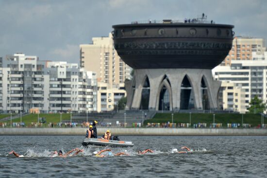 2015 FINA World Championships. Open water swimming. 5 km women