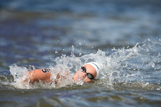 2015 FINA World Championships. Open water swimming. 5 km women