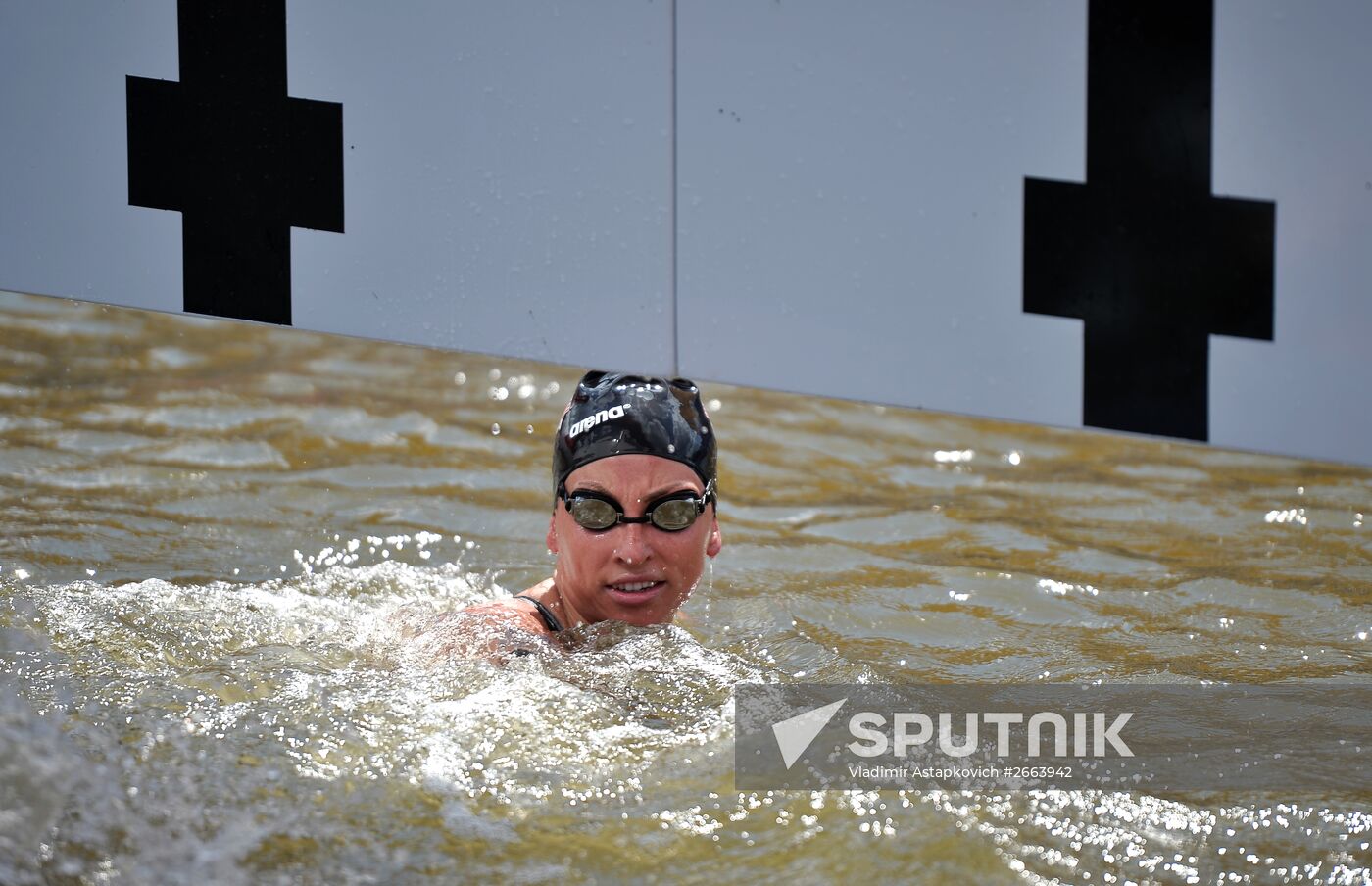 2015 FINA World Championships. Open water swimming. 5 km women