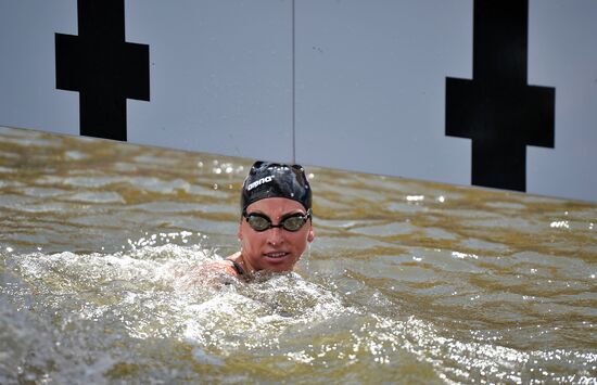 2015 FINA World Championships. Open water swimming. 5 km women