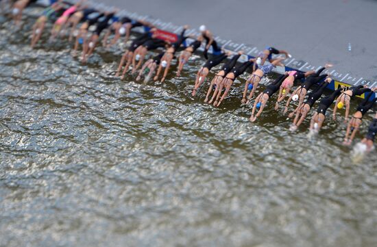 2015 FINA World Championships. Open water swimming. 5 km women