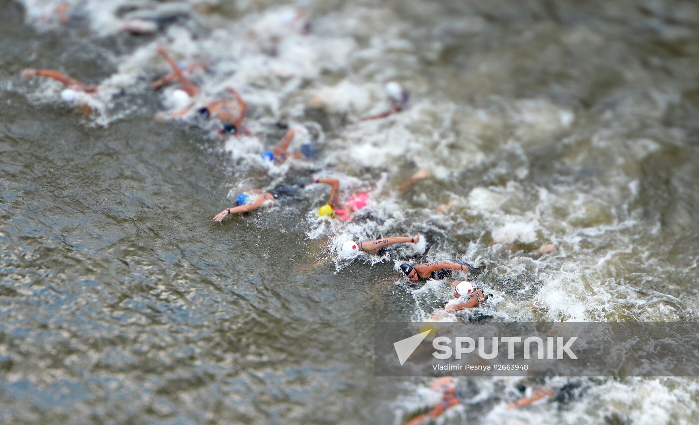 2015 FINA World Championships. Open water swimming. 5 km women