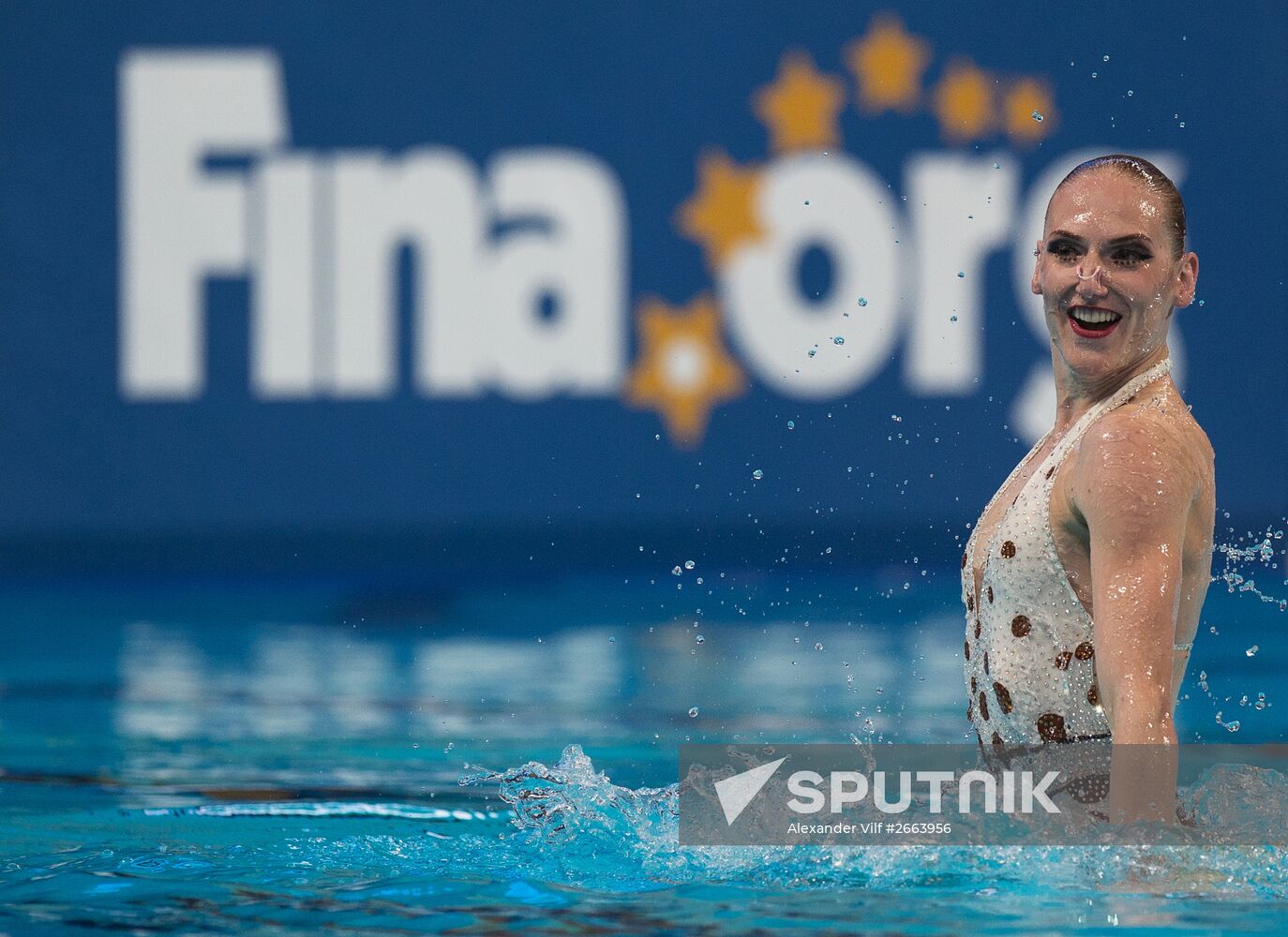 FINA World Championships 2015. Synchronized swimming. Solo technical routine preliminaries