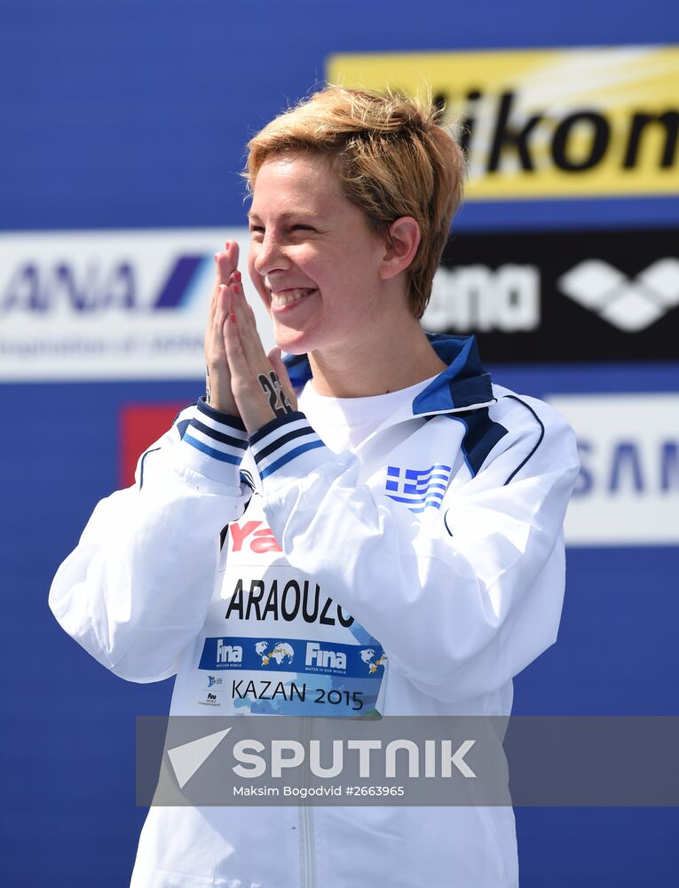 2015 FINA World Championships. Open water swimming. 5 km women