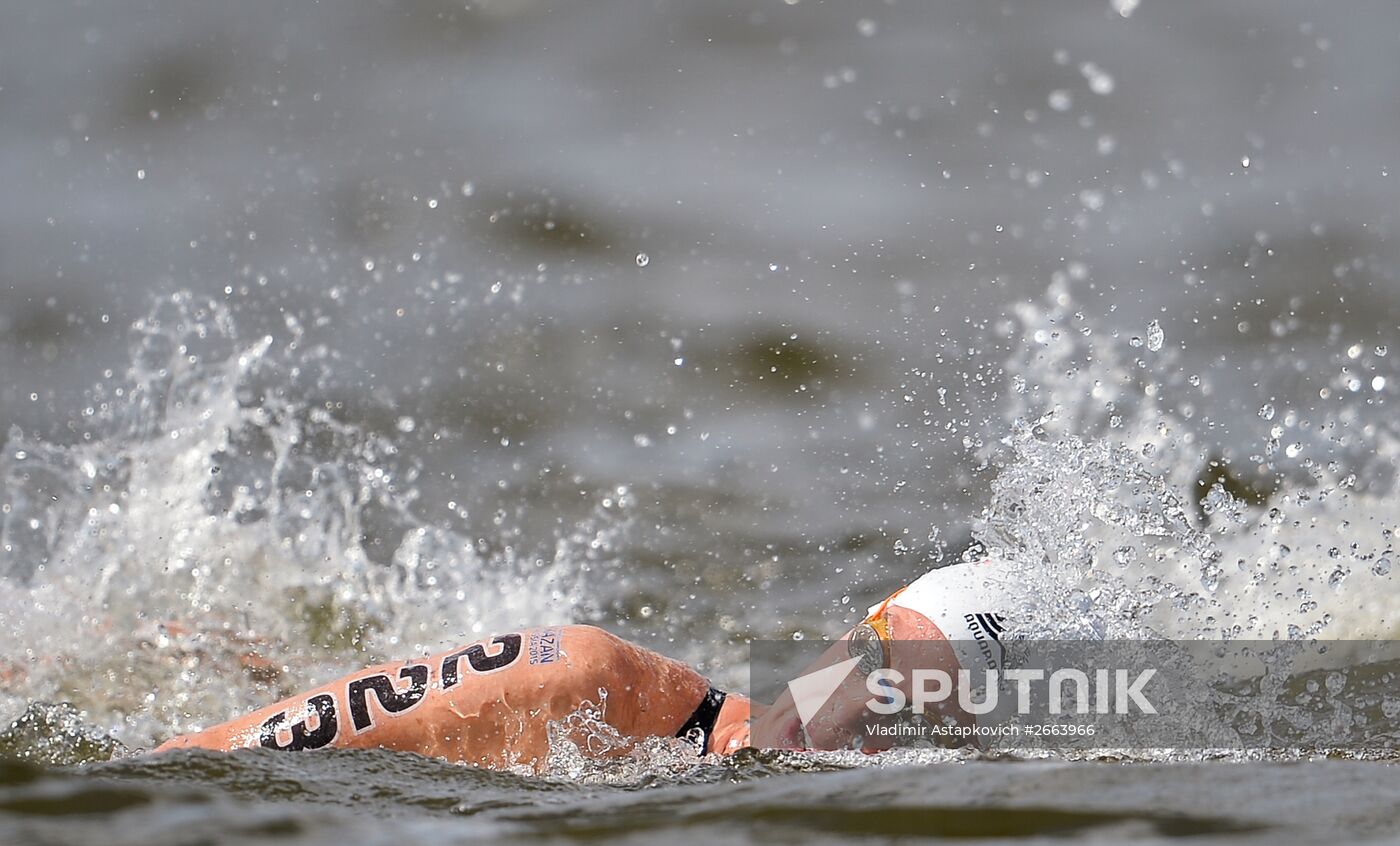 2015 FINA World Championships. Open water swimming. 5 km women