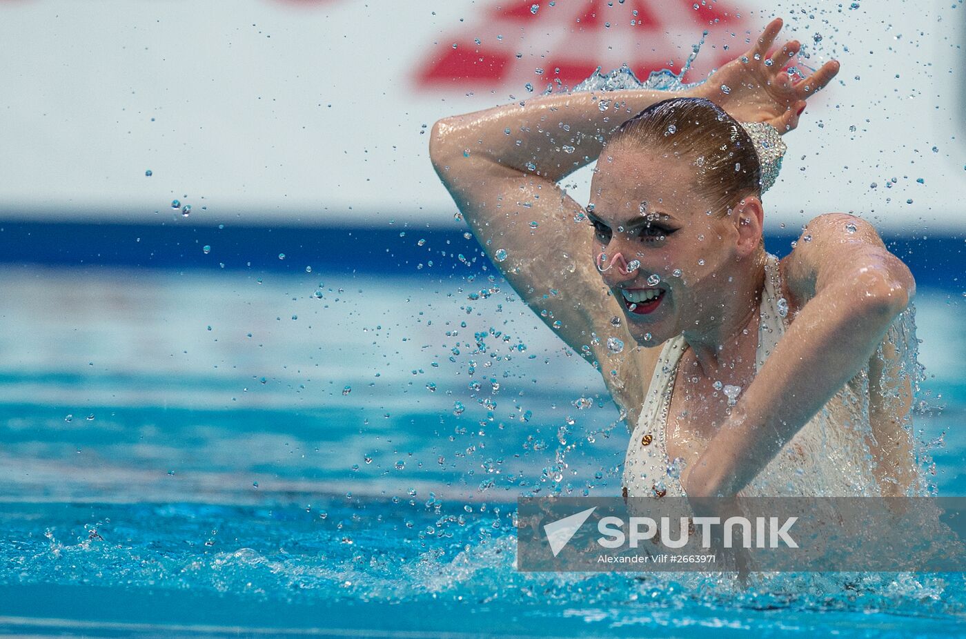 FINA World Championships 2015. Synchronized swimming. Solo technical routine preliminaries