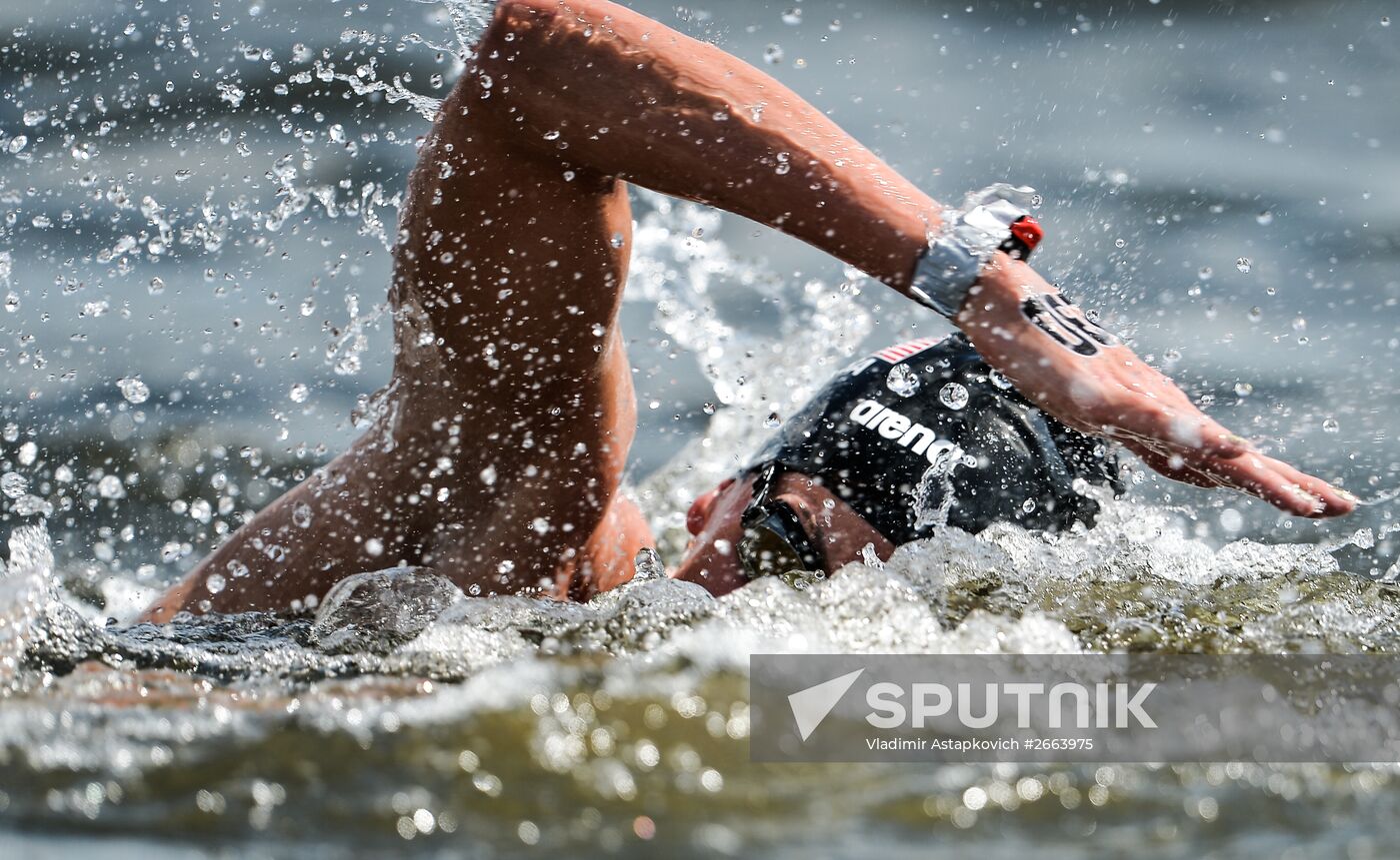 2015 FINA World Championships. Open water swimming. 5 km women