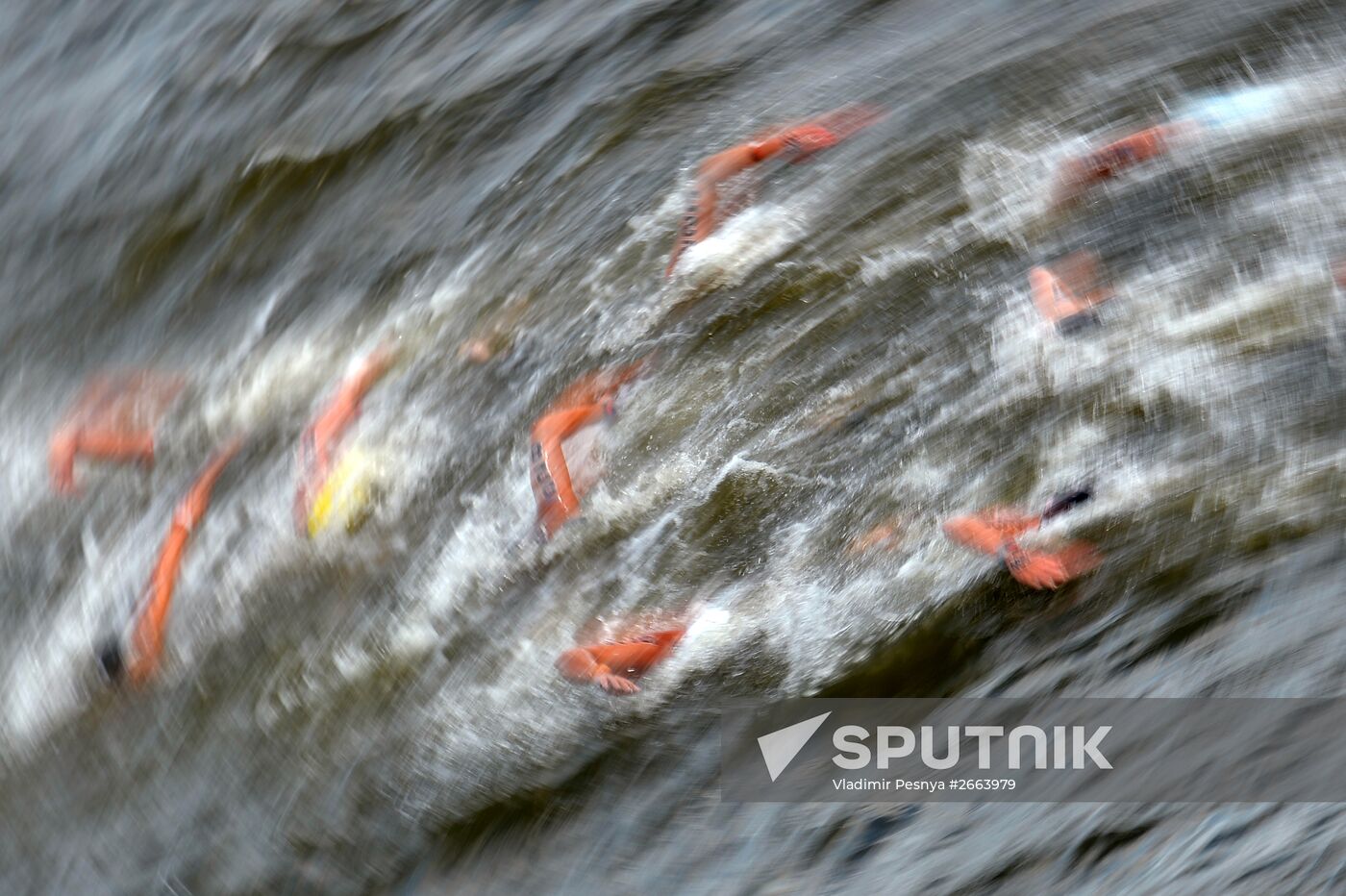2015 FINA World Championships. Open water swimming. 5 km women