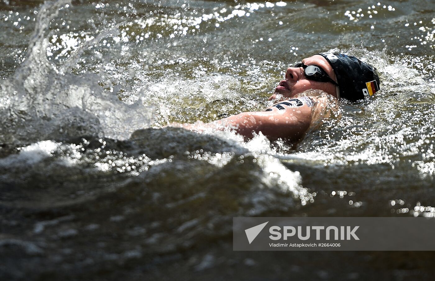2015 FINA World Championships. Open water swimming. 5 km women
