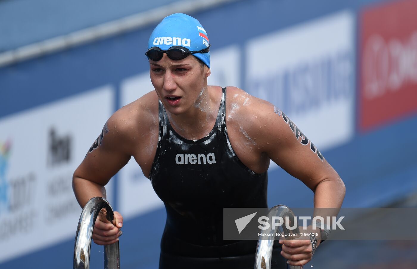 2015 FINA World Championships. Open water swimming. 5 km women