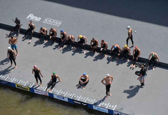 2015 FINA World Championships. Open water swimming. 5 km men