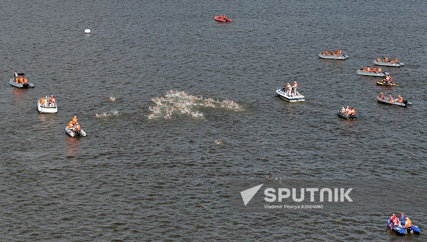 2015 FINA World Championships. Open water swimming. 5 km men