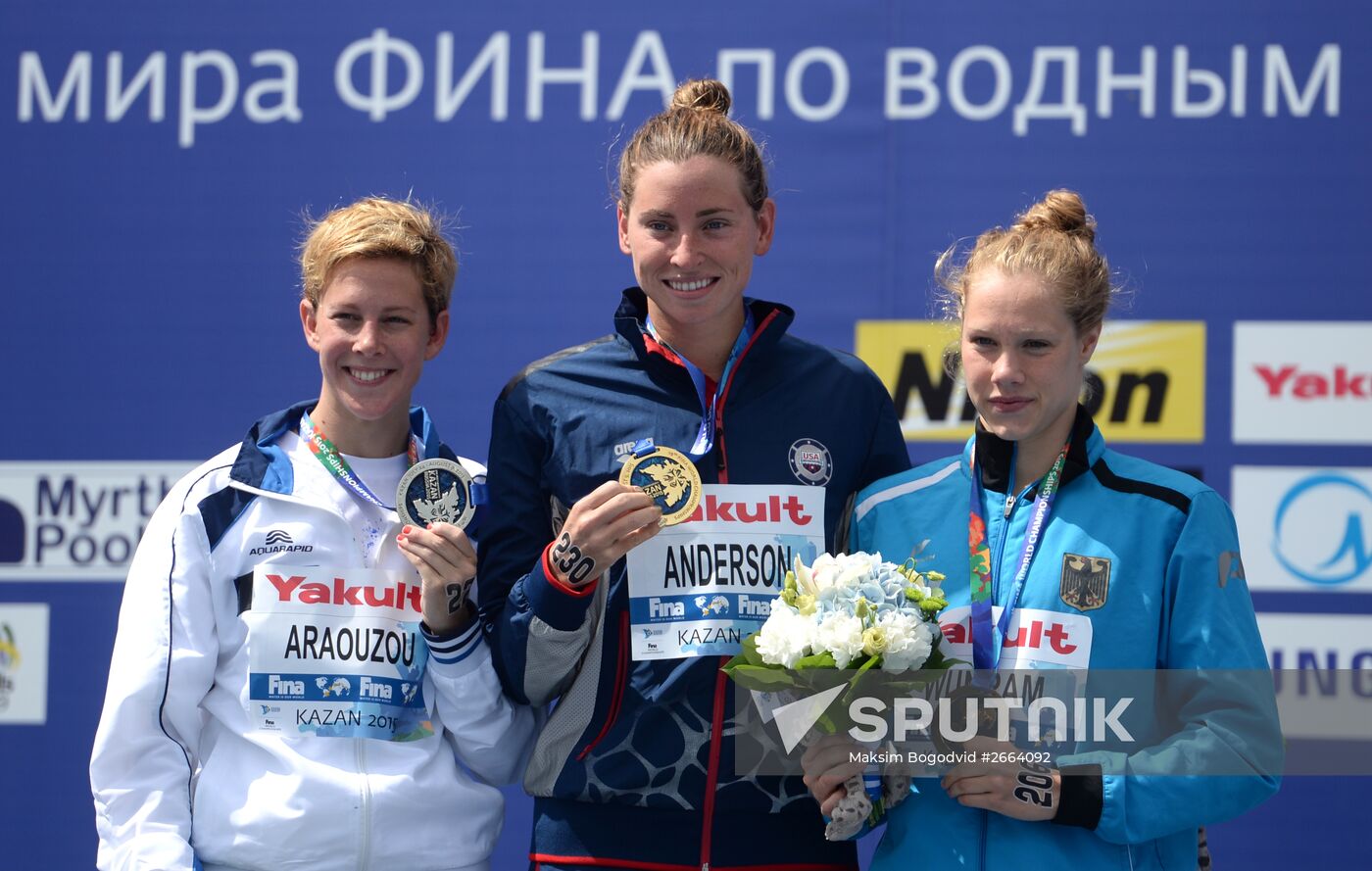 2015 FINA World Championships. Open water swimming. 5 km women