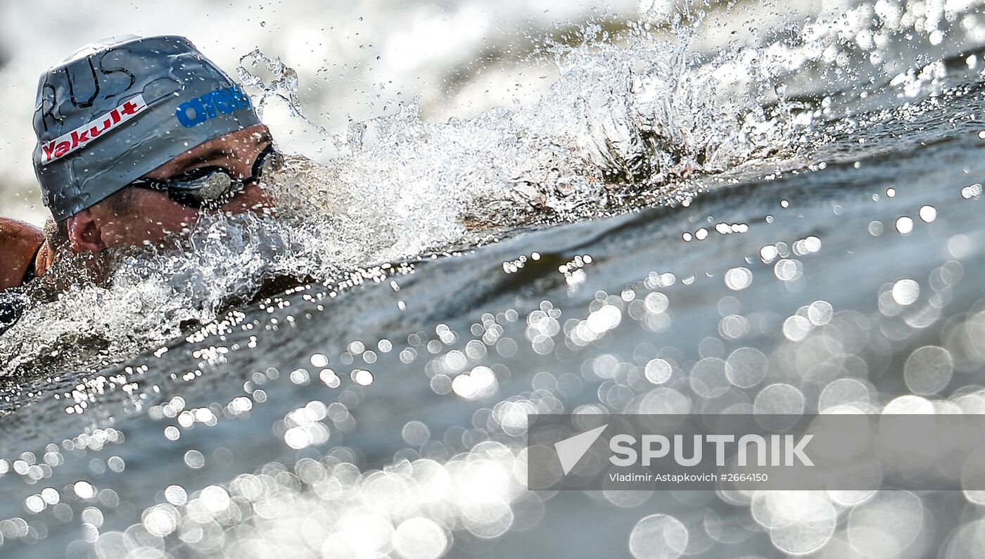 2015 FINA World Championships. Open water swimming. 5 km men