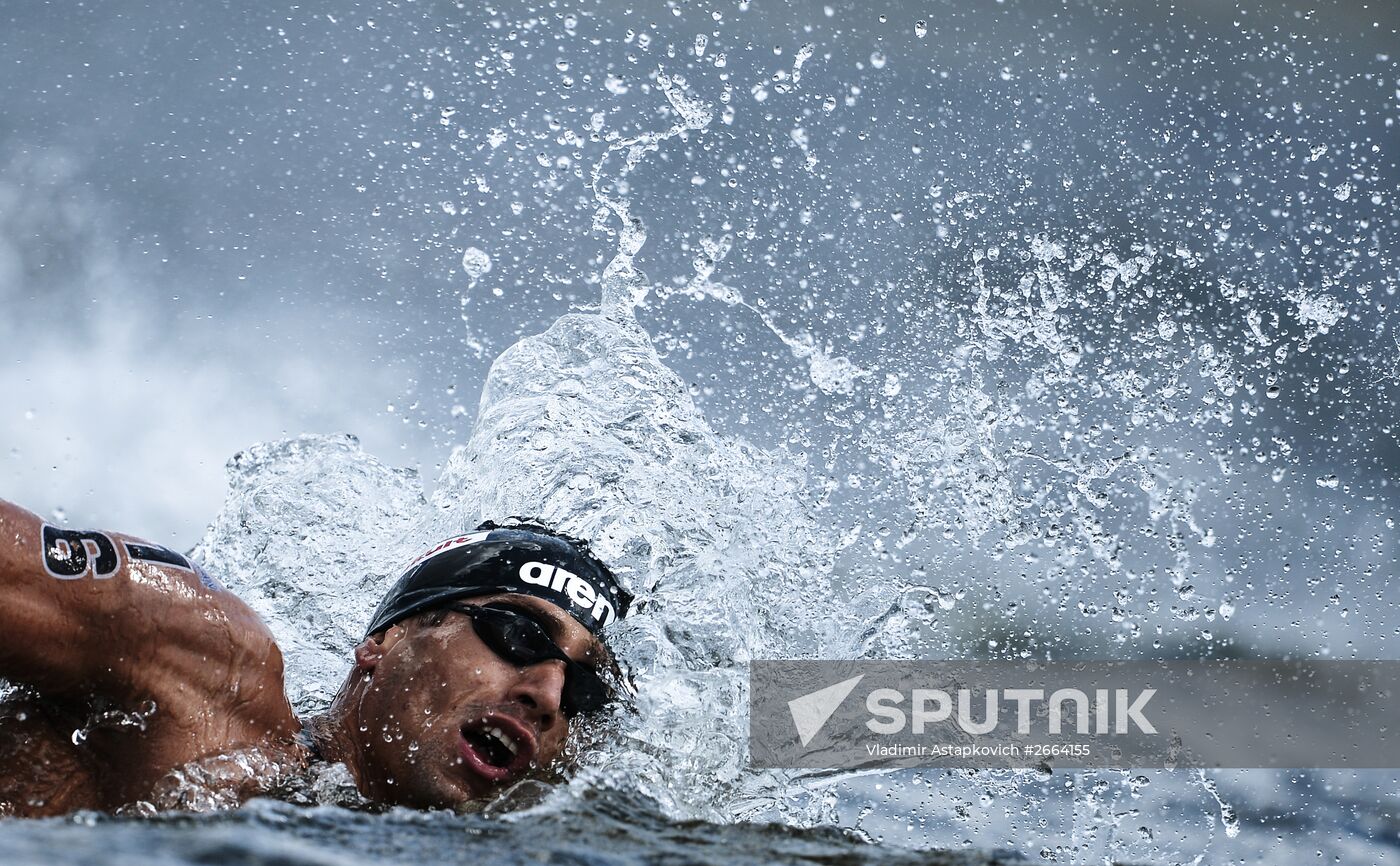 2015 FINA World Championships. Open water swimming. 5 km men