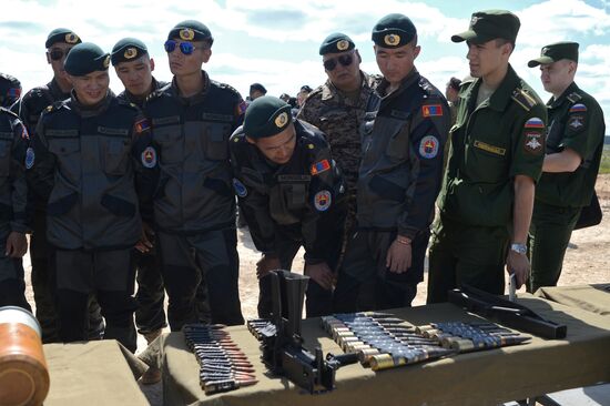Draw of the Tank Biathlon and Suvorov Onslaught competitions