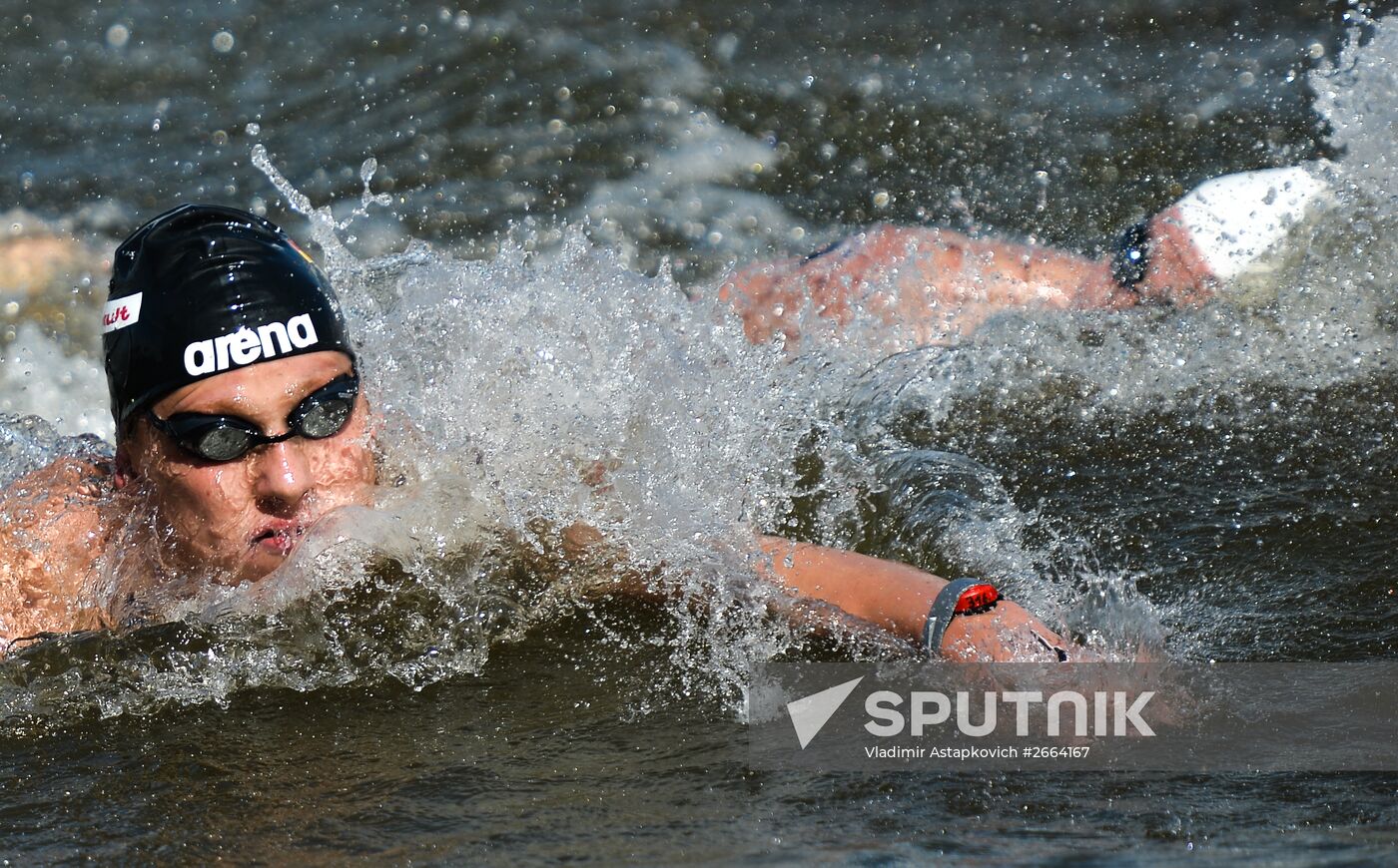 2015 FINA World Championships. Open water swimming. 5 km men