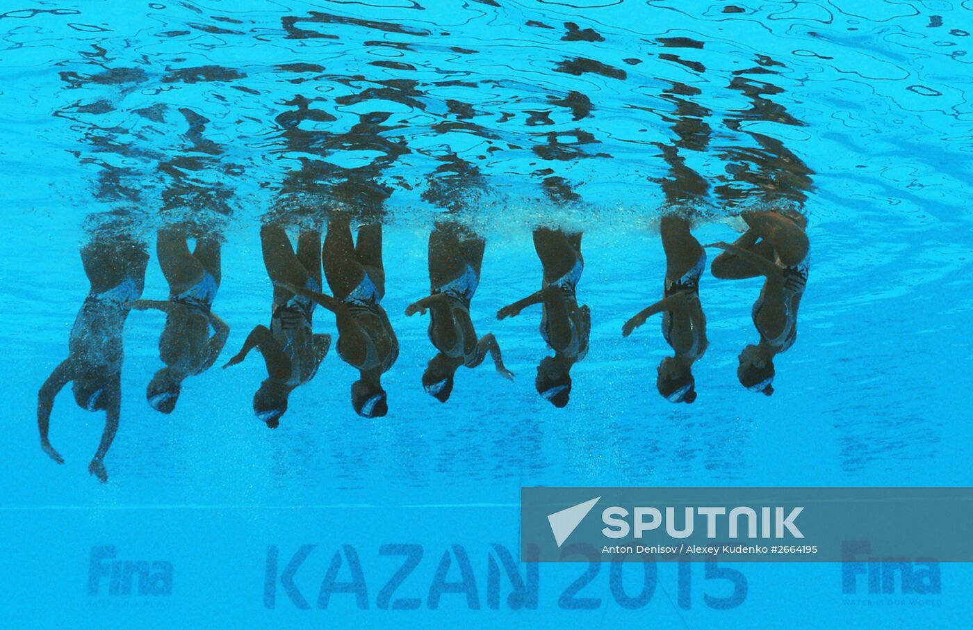 2015 FINA World Championships. Synchronized swimming. Women's team technical. Preliminary round