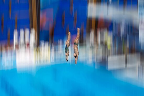 2015 FINA World Championships. Synchronized diving. Mixed duets. 10m platform. Finals