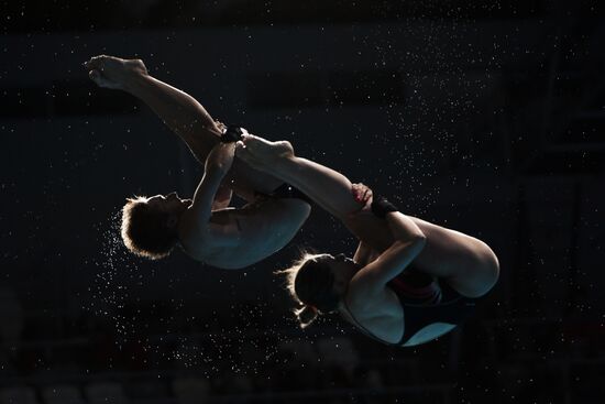 2015 FINA World Championships. Synchronized diving. Mixed duets. 10m platform. Finals