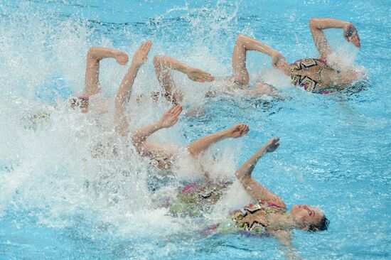 2015 FINA World Championships. Synchronized swimming. Womens' team technical. Preliminary round
