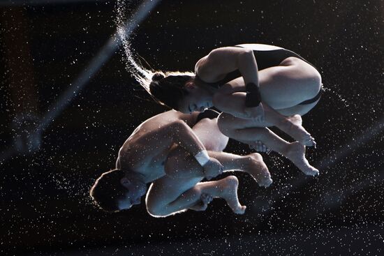 2015 FINA World Championships. Synchronized diving. Mixed duets. 10m platform. Finals