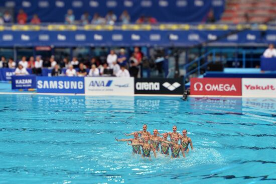 2015 FINA World Championships. Synchronized swimming. Womens' team technical. Preliminary round