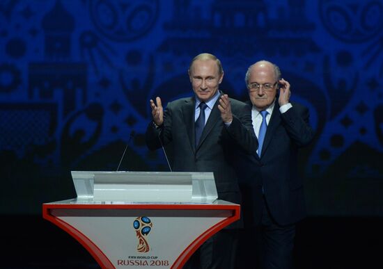 President Putin took part in FIFA 2018 World Cup Preliminary Draw