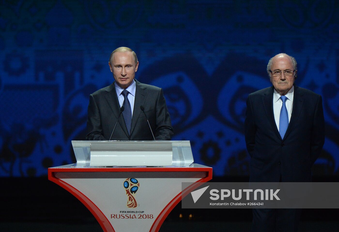 President Putin took part in FIFA 2018 World Cup Preliminary Draw