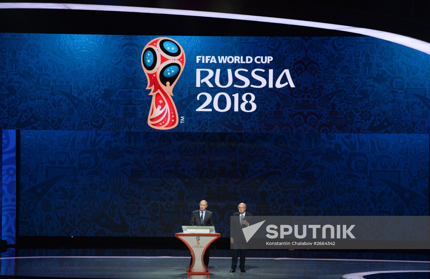 President Putin took part in FIFA 2018 World Cup Preliminary Draw