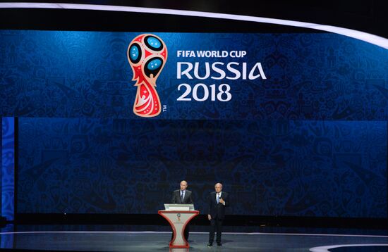 President Putin took part in FIFA 2018 World Cup Preliminary Draw