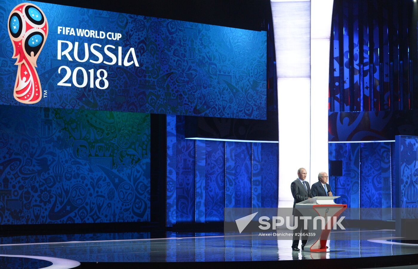 President Putin took part in FIFA 2018 World Cup Preliminary Draw