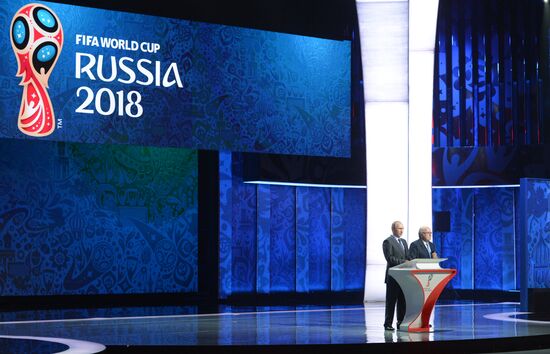 President Putin took part in FIFA 2018 World Cup Preliminary Draw