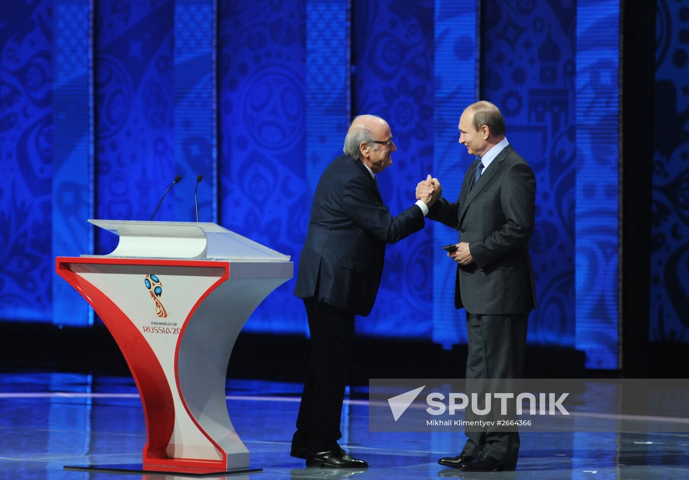 President Putin took part in FIFA 2018 World Cup Preliminary Draw
